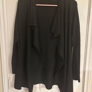 White House Black Market Solutions! Women's XL Shimmery Bell Sleeve Cardigan